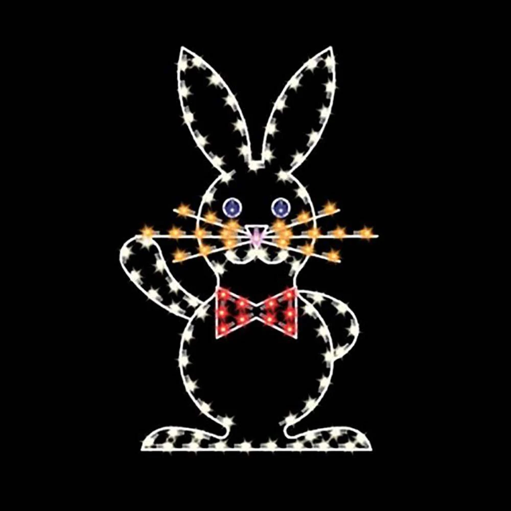 5' Easter Rabbit, LED 3 5' Easter Rabbit, LED