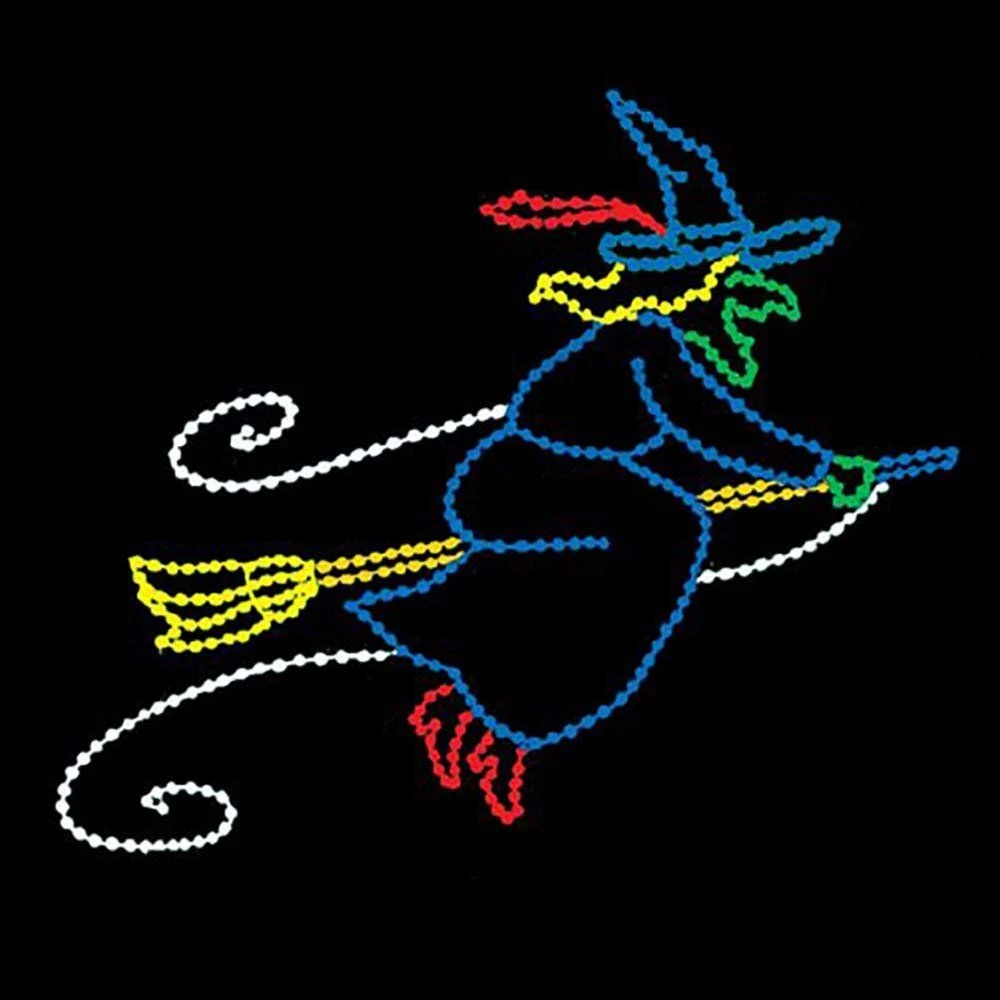 13' X 15' Flying Witch, LED 3 13' X 15' Flying Witch, LED