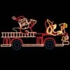 11' X 24' Santa's Firetruck, LED -Twinkly Shop 1 34017 000 led