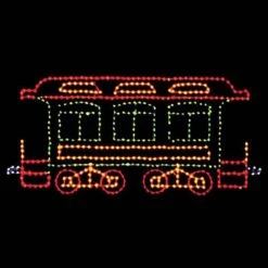 7' Belle Of The 80's Passenger Car, LED