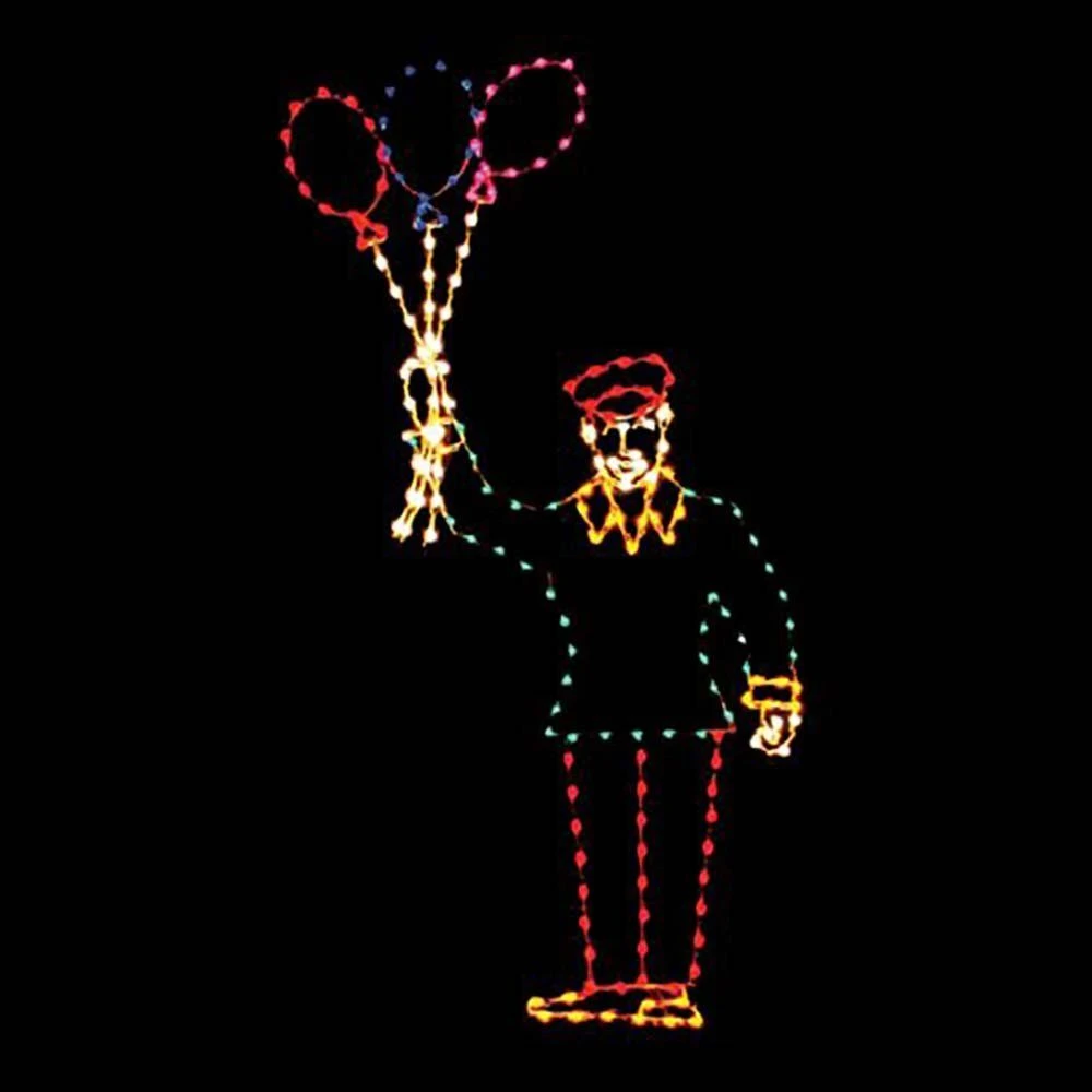 12' Victorian Balloon Vendor, LED 3 12' Victorian Balloon Vendor, LED