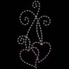 8' Dual Hearts, LED -Twinkly Shop 1 34092 000 led