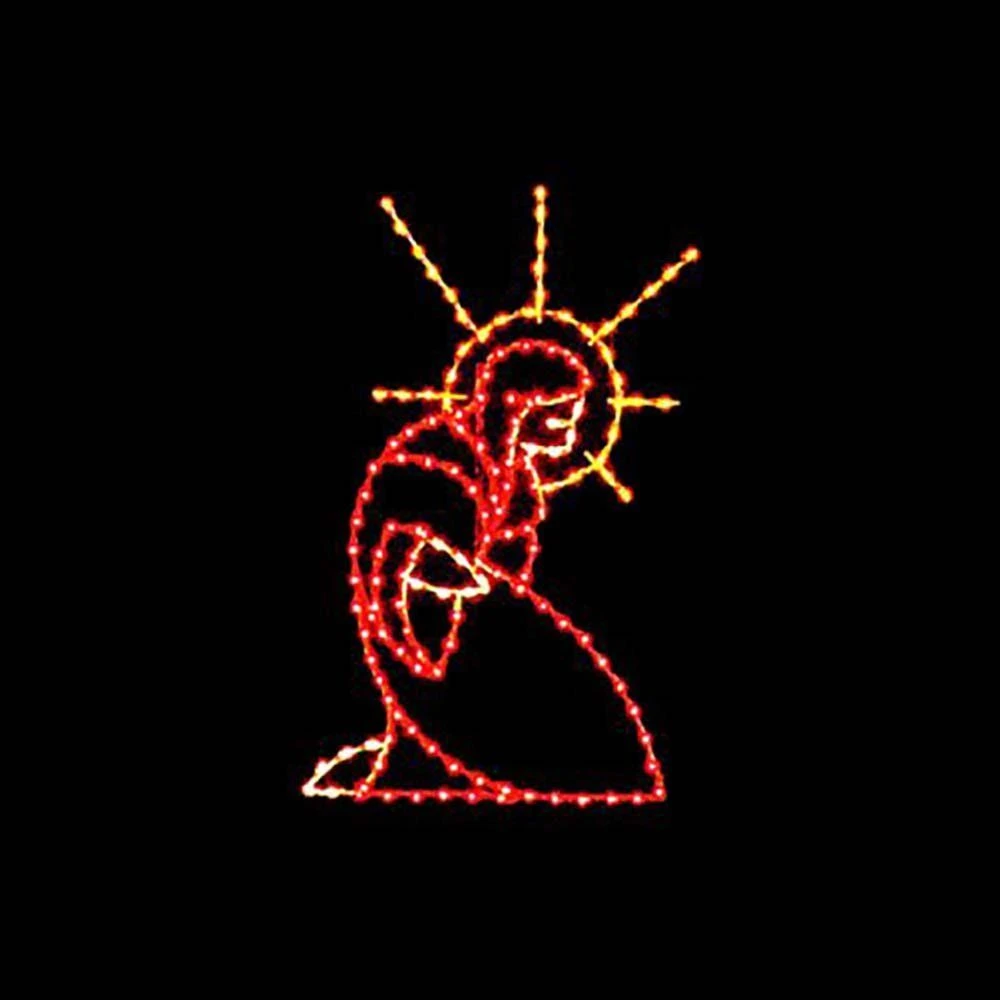 7' Mary, LED 3 7' Mary, LED