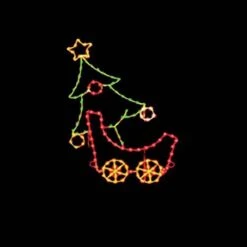8' Silhouette Tree Car, LED
