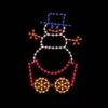 7' Silhouette Snowman Car, LED -Twinkly Shop 1 34325 000 led