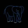 8' Mama Elephant, LED -Twinkly Shop 1 34388 001 led