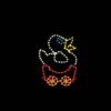 6' Silhouette Rubber Ducky Car, LED -Twinkly Shop 1 34400 000 led