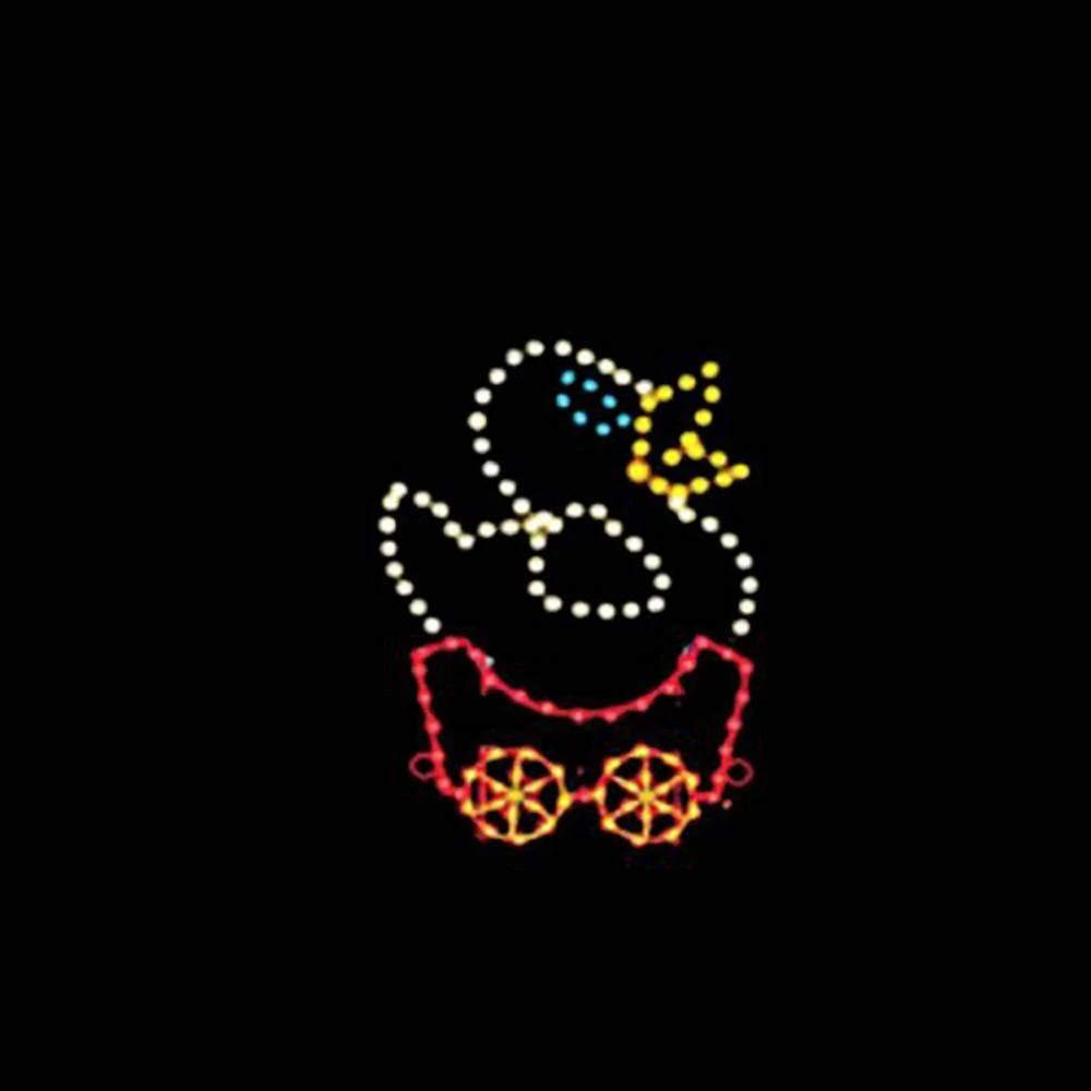 6' Silhouette Rubber Ducky Car, LED 3 6' Silhouette Rubber Ducky Car, LED