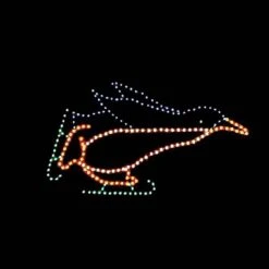 7 1/2' Penguin Skater, LED