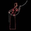 7 1/2' Victorian Woman Tree Trimmer W/Light Line, LED