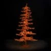 9' Ice Sculpture Christmas Tree - Amber/Orange -Twinkly Shop 3d 11006 a 1