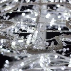 11' Ice Sculpture Christmas Tree - Pure White -Twinkly Shop 3d 11006 c