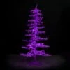 7' Ice Sculpture Christmas Tree - Purple -Twinkly Shop 3d 11006 pu a