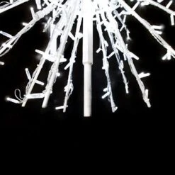 5' Icicle Burst LED Tree Topper -Twinkly Shop 3d 11012 c