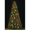 7' Full Round Rocky Mt Pine Spiral Fantasy Tree -Twinkly Shop 7 spiral ornament tree