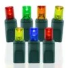 Wide Angle Conical Battery Operated LED D Cell 50 Lights - Multi -Twinkly Shop bo wac 504 m