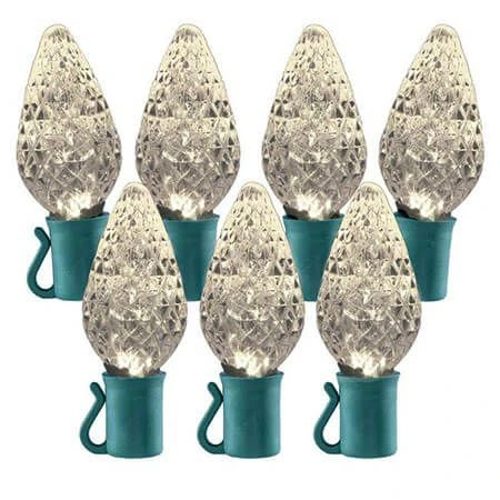 26 Light Warm White C9 LED Christmas Lights - Stringer Light Set 3 26 Light Warm White C9 LED Christmas Lights - Stringer Light Set