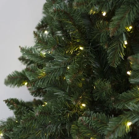 7.5' Indoor LED Oregon Grand Fir Christmas Tree - Warm White 6 7.5' Indoor LED Oregon Grand Fir Christmas Tree - Warm White - Image 4