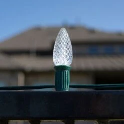 LITE-NETICS C9 Cord Green Wire - 15" Spacing - SPT-2 - 250' -Twinkly Shop ll 12 g ln o 10