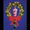 5.5' X 5' Wreath With Garland Bow -Twinkly Shop lp 418 1