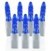 70 Light M5 Blue LED Christmas Lights - White Wire -Twinkly Shop m5 b w