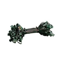 C9 Cord Green Wire 12" Spacing, 50', SPT-1