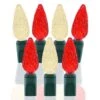 70 Light Warm White & Red C6 LED Christmas Lights -Twinkly Shop p c6 704 28wwr