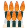 70 Light Amber/Orange C6 LED Christmas Lights -Twinkly Shop p c6 704 a 1