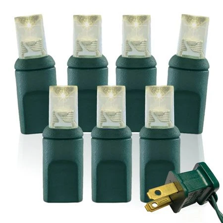 70 Light Warm White Twinkle 5 Mm Wide Angle Conical LED Christmas Lights 3 70 Light Warm White Twinkle 5 Mm Wide Angle Conical LED Christmas Lights