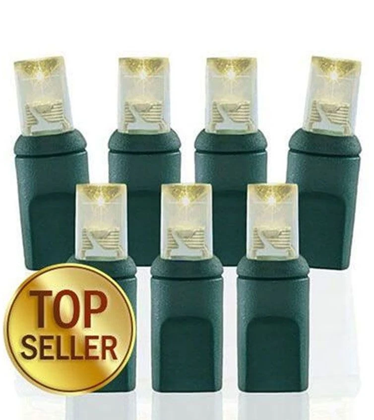 50 Light 4600K Pure White 5 Mm Wide Angle Conical LED Christmas Lights 6 50 Light 4600K Pure White 5 Mm Wide Angle Conical LED Christmas Lights - Image 4