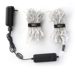 Twinkly RGBW - Curtain Lights - 210L, 4" Sp, Wifi - Transparent Wire -Twinkly Shop rgb twkcur5mm 210 1