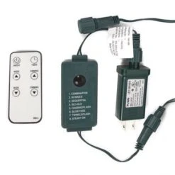 LED Cluster Light Set - 8 Function Memory Controller With Remote - 500 Bulbs - Warm White -Twinkly Shop sl clu 500x1 e 2 4