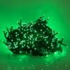 LED Cluster Light Set - 8 Function Memory Controller With Remote - 500 Bulbs - Green -Twinkly Shop sl clu 500x1 e g
