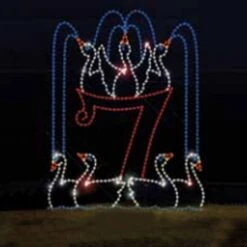 18' Seven Swans A Swimming