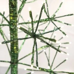 4' Green Starburst Tree - Warm White -Twinkly Shop t iot 3 1246 ww 4 1