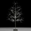 4' Silver Fairy Light LED Tree - 390 LEDs - Pure White -Twinkly Shop t iot 4gfl pw 1 1
