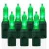 70 Light T5 Smooth Green LED Christmas Lights -Twinkly Shop t5s g 2