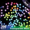 Twinkly Pro - RGB Capsule - 200 Lights - 4" Spacing - Transparent Wire - Single Line (2020) -Twinkly Shop twinkly web 2020 1353 1