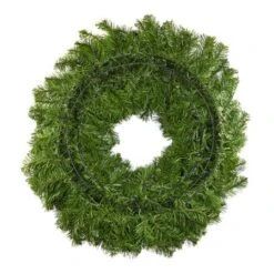 30" Unlit Deluxe Oregon Fir Wreath - Bow Option Available -Twinkly Shop w 30 dof back 1