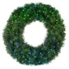 30" Twinkly Pro RGBW Deluxe Oregon Fir Wreath - Bow Option Available