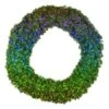 72" Deluxe Oregon Fir Wreath, Lit With Twinkly Pro RGBW