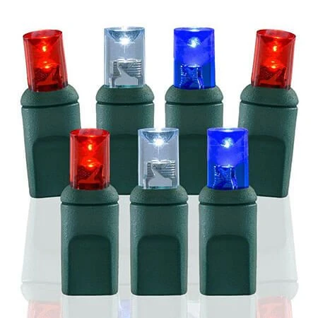 50 Light Red, Pure White, Blue 5 Mm Wide Angle Conical LED Christmas Lights 3 50 Light Red, Pure White, Blue 5 Mm Wide Angle Conical LED Christmas Lights